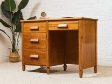 Load image into Gallery viewer, Oak Vintage Desk
