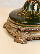 Load image into Gallery viewer, Hollywood Regency Pair of Green Lamps
