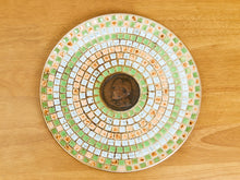 Load image into Gallery viewer, Large Mosaic Tray with Copper Coin
