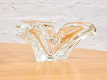 Load image into Gallery viewer, Large Murano Crystal Ashtray/ Catchall
