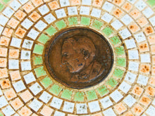 Load image into Gallery viewer, Large Mosaic Tray with Copper Coin
