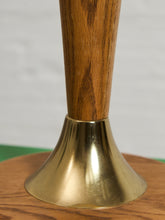 Load image into Gallery viewer, Danish Modern Oak Lamp Hourglass
