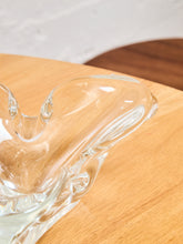 Load image into Gallery viewer, Large Murano Crystal Ashtray/ Catchall
