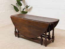 Load image into Gallery viewer, Antique Drop Leaf Dining Table
