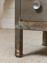 Load image into Gallery viewer, Metal Primitive Highboy Dresser
