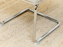 Load image into Gallery viewer, Leather Chrome Dining Chair
