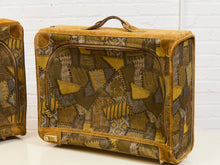 Load image into Gallery viewer, Medium French Vintage Patchwork Luggage
