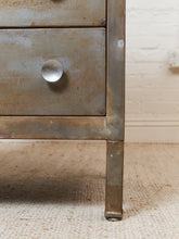 Load image into Gallery viewer, Metal Primitive Highboy Dresser

