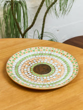 Load image into Gallery viewer, Large Mosaic Tray with Copper Coin
