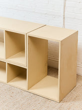 Load image into Gallery viewer, Wood Multi Cubby Blonde Shelf
