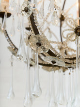 Load image into Gallery viewer, Maria Teresa French Crystal 1920’s Chandelier
