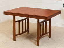 Load image into Gallery viewer, Expandable Dining Table with Sculptural Base Restored
