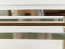 Load image into Gallery viewer, Brass and Chrome Tubular Entry-table
