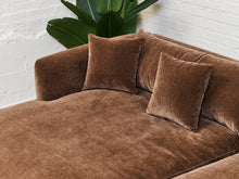 Load image into Gallery viewer, Rowan Sectional Sofa in Chocolate
