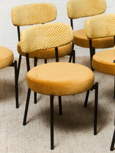 Load image into Gallery viewer, Maritza Marigold Checker Dining Chair
