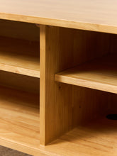Load image into Gallery viewer, Mitza Blonde Tambour Door Credenza
