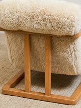 Load image into Gallery viewer, Huxley Chair in Yakety Yak Faux Fur
