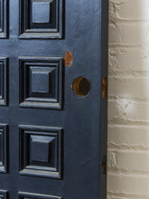 Load image into Gallery viewer, Vintage Black Mid Century Door

