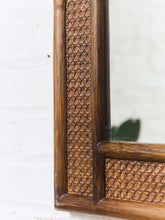 Load image into Gallery viewer, Bamboo Rattan Large Mirror

