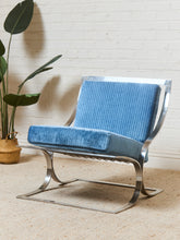 Load image into Gallery viewer, Vintage Chrome Cantilever Lounge Chair, 1970s
