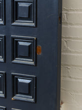 Load image into Gallery viewer, Vintage Black Mid Century Door

