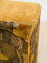 Load image into Gallery viewer, Medium French Vintage Patchwork Luggage
