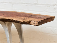 Load image into Gallery viewer, French Vintage Live Edge Modernist Entry table
