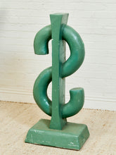 Load image into Gallery viewer, Money Sign Sculpture

