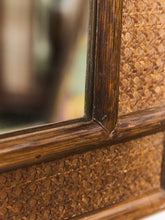 Load image into Gallery viewer, Bamboo Rattan Large Mirror

