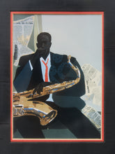 Load image into Gallery viewer, Joseph Holston (b. 1944) Jazz,&quot; 1990 Print
