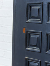 Load image into Gallery viewer, Vintage Black Mid Century Door
