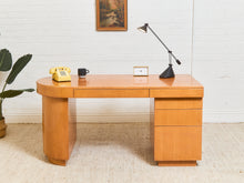 Load image into Gallery viewer, Art Deco Italian Maple Desk
