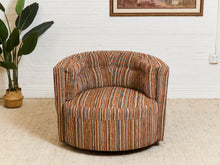 Load image into Gallery viewer, Babita Swivel in Striped Sunset
