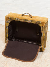 Load image into Gallery viewer, Medium French Vintage Patchwork Luggage
