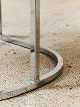 Load image into Gallery viewer, Set of 4 Curved Gray Velvet Counter Stools
