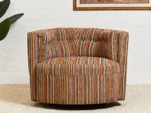 Load image into Gallery viewer, Babita Swivel in Striped Sunset
