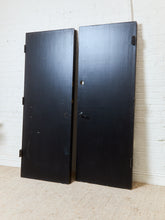 Load image into Gallery viewer, Vintage Black Mid Century Door
