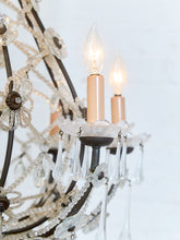 Load image into Gallery viewer, Maria Teresa French Crystal 1920’s Chandelier
