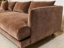 Load image into Gallery viewer, Rowan Sectional Sofa in Chocolate
