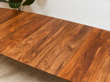 Load image into Gallery viewer, Room and Board Solid Walnut Dining Table with Leaves

