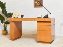 Load image into Gallery viewer, Art Deco Italian Maple Desk
