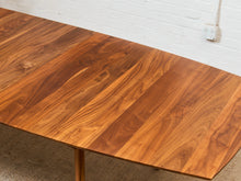 Load image into Gallery viewer, Room and Board Solid Walnut Dining Table with Leaves
