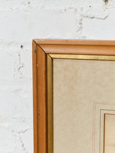 Load image into Gallery viewer, Vintage Mid-Century Asian Art Framed
