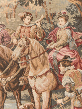 Load image into Gallery viewer, Vintage French Tapestry Large Framed
