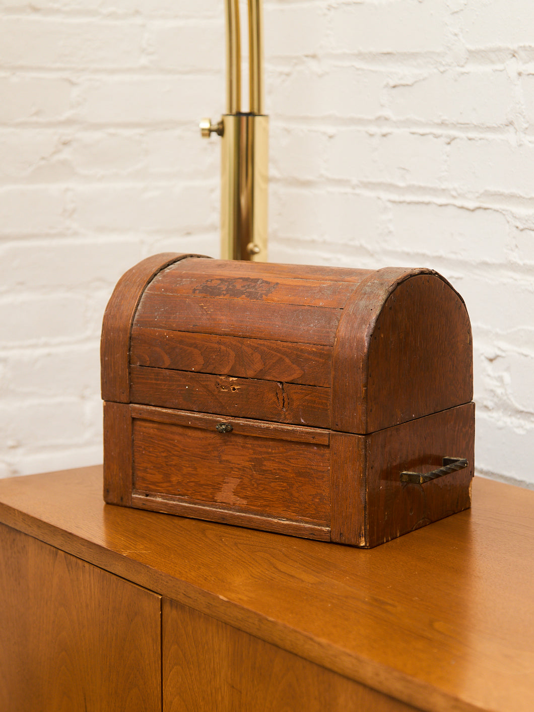 Giant Rustic Vintage Jewelry Box