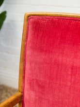 Load image into Gallery viewer, Red Rasberry Arm Chair
