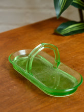 Load image into Gallery viewer, Serving Tray Depression Glass
