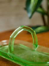 Load image into Gallery viewer, Serving Tray Depression Glass
