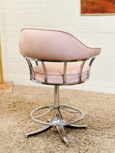 Load image into Gallery viewer, 1970’s Chrome Swivel Counter Stool
