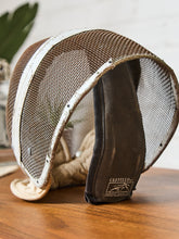 Load image into Gallery viewer, Vintage Leather Fencing Mask
